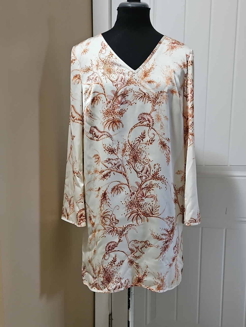 Aritzia Little Moon Brassia Tunic Mini Dress XS